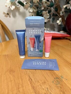 Sephora Beauty Insider Set SUMMER FRIDAYS Jet Lag Mask & Lip Butter Balm New NIB